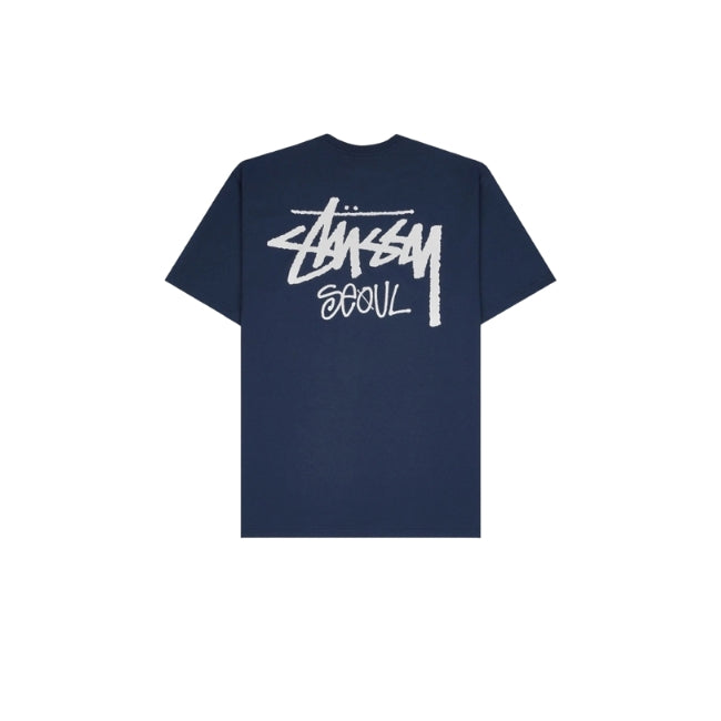 Stussy Tee Seoul Navy