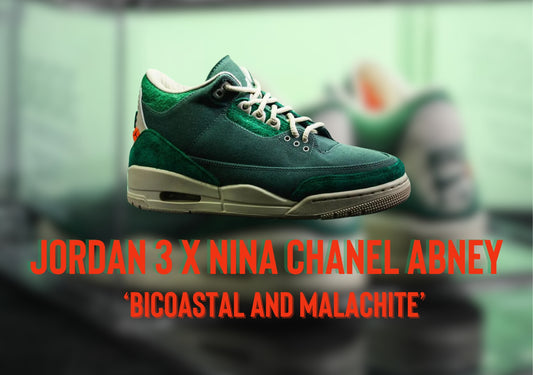 Sneaker Release June 2024: Jordan 3 x Nina Chanel Abney 'Bicoastal and Malachite'