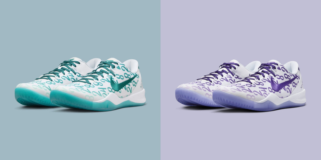 Kobe protro 8 Aqua, Kobe protro 8 Court Purple