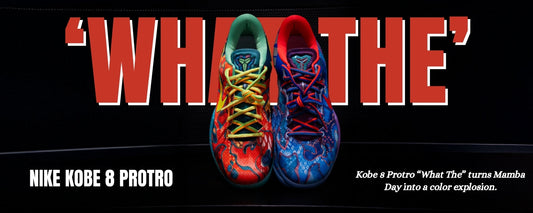 Kobe 8 Protro “What The” Turns Mamba Day into a Color Explosion