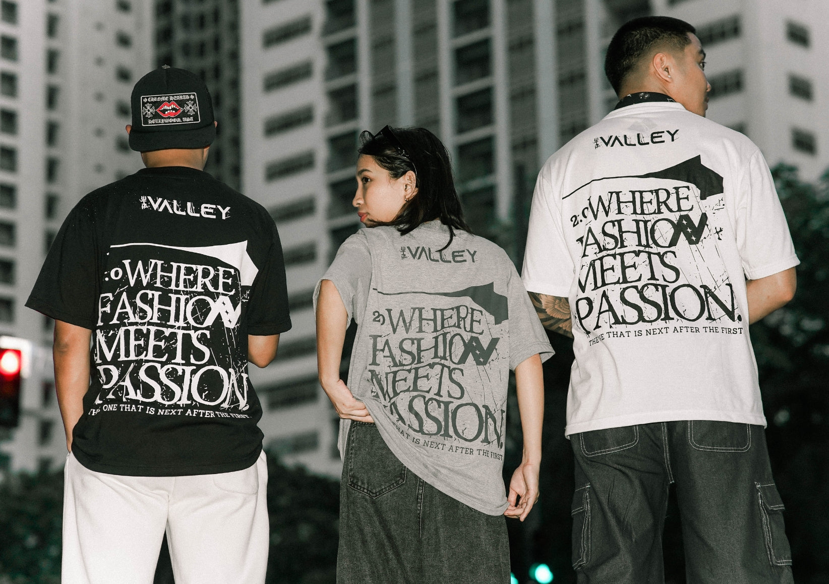 The valley tee banner