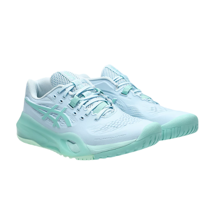 Asics Gel-Resolution X Light Blue Oasis Green