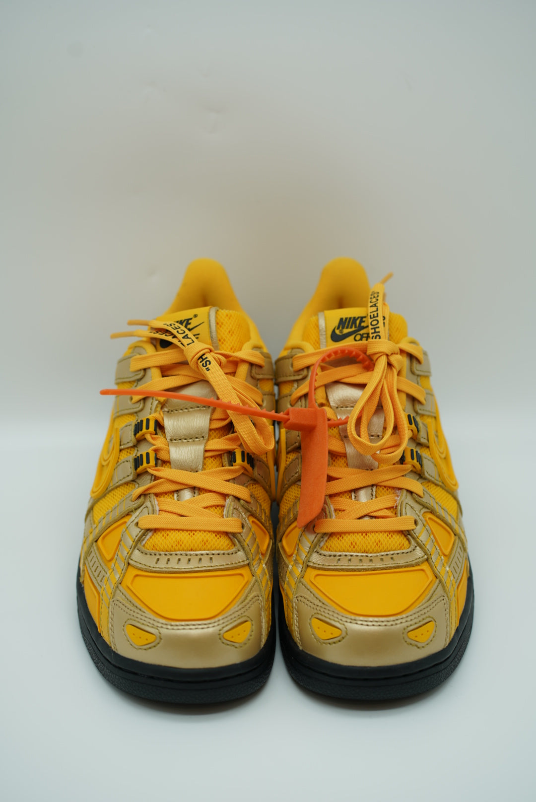 Nike air rubber dunk low off-white university gold | The Valley Store Philippines