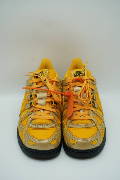Nike air rubber dunk low off-white university gold | The Valley Store Philippines