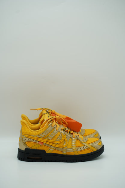 Nike air rubber dunk low off-white university gold | The Valley Store Philippines