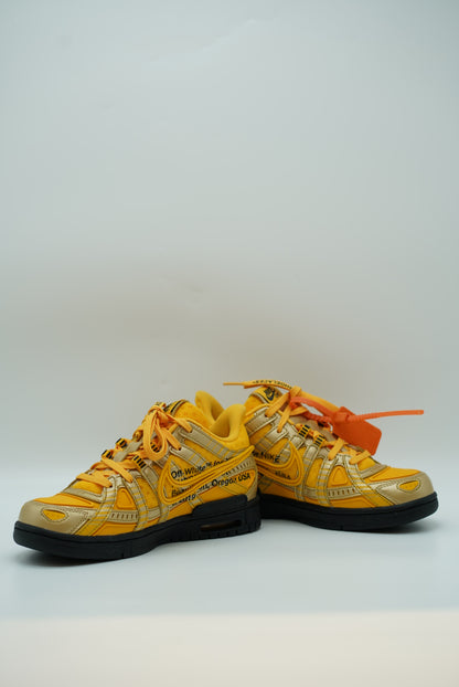 Nike air rubber dunk low off-white university gold | The Valley Store Philippines