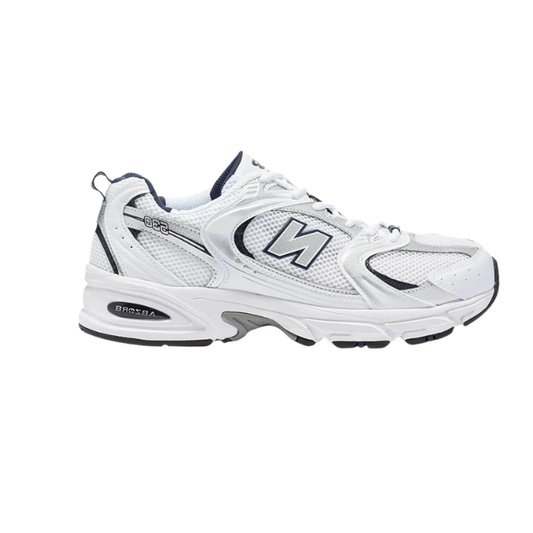 New Balance 530 White Silver Navy