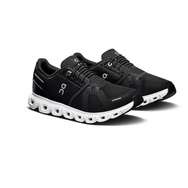 On Running Cloud 6 (W) Black White