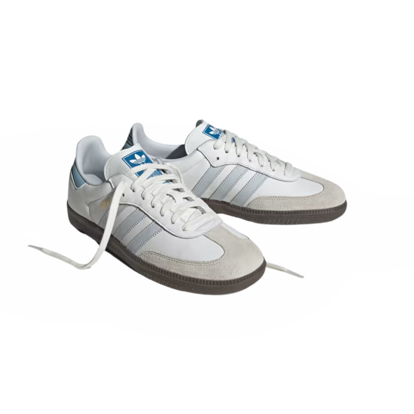 Adidas samba og white halo blue | The Valley Store PH