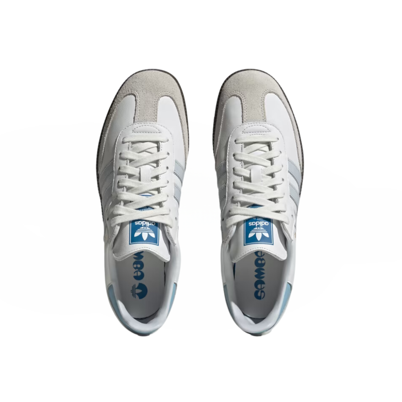 Adidas samba og white halo blue | The Valley Store PH