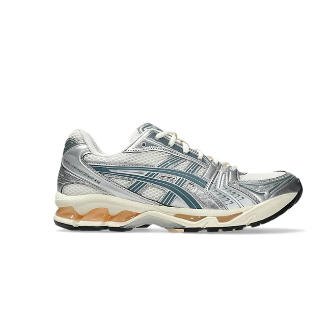 ASICS Gel-Kayano 14 (M) Birch Pure Silver Teal Gold
