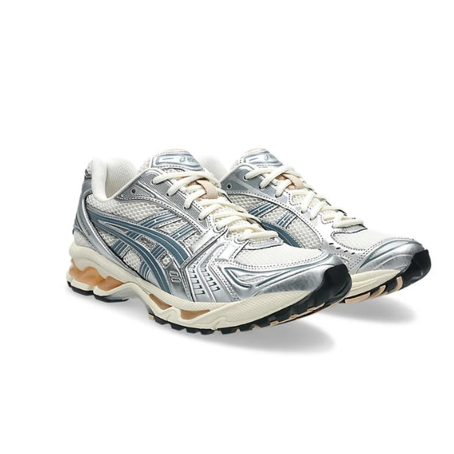 ASICS Gel-Kayano 14 (M) Birch Pure Silver Teal Gold