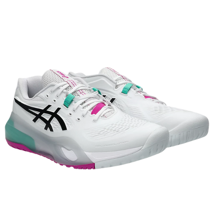 Asics Gel-Resolution X White Aurora Green