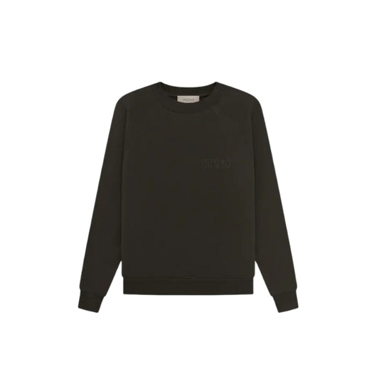 Fear of God Essentials Crewneck Sweatshirt Off Black (SS23)