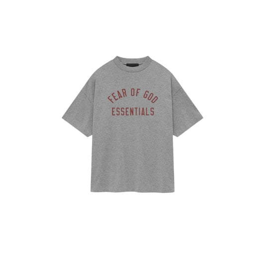Fear of God Essentials Jersey Crewneck Tee Dark Heather (FW24)