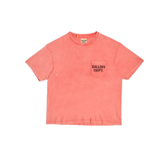 Gallery Dept. Vintage Pocket Tee Sun Wash Red