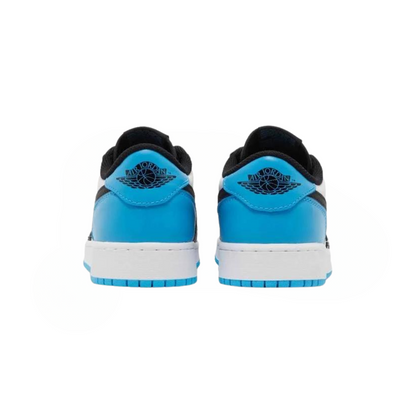 Jordan 1 low og black dark powder blue | The Valley Store PH
