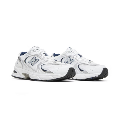 New balance 530 white silver navy | The Valley Store PH