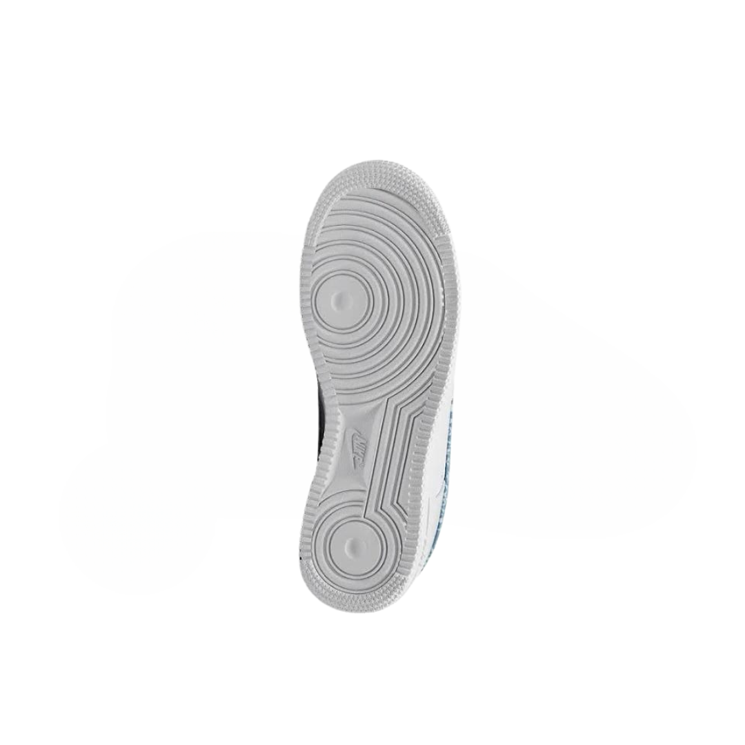 Nike air force 1 low 07 white worn blue paisley | The Valley Store PH