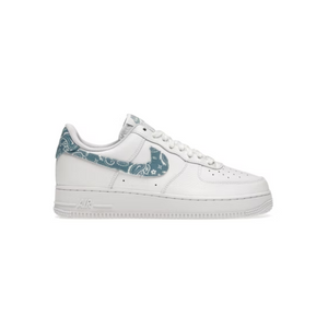 Nike Air Force 1 Low '07 Essential (W) White Worn Blue Paisley