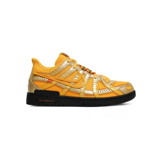 Nike air rubber dunk low off-white university gold  | The Valley Store Philippines