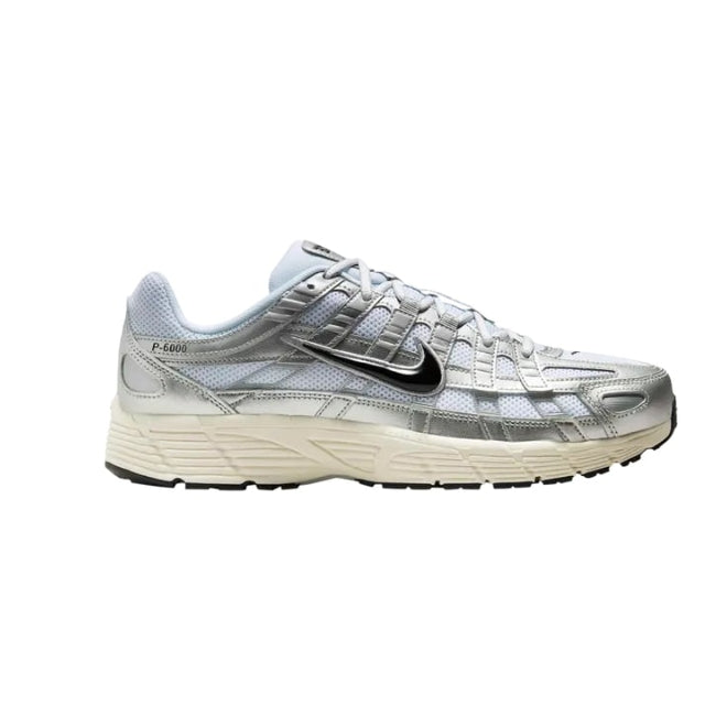 Nike P-6000 (M) Metallic Silver Flat