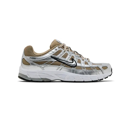 Nike P-6000 (M) Khaki Metallic Silver