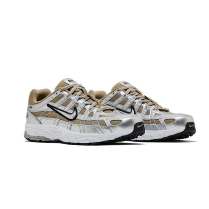 Nike P-6000 (M) Khaki Metallic Silver