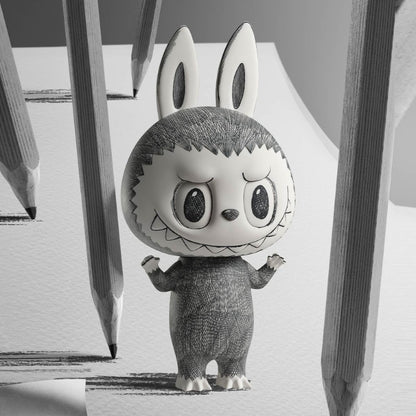 Pop Mart Mega 400% Labubu Sketch