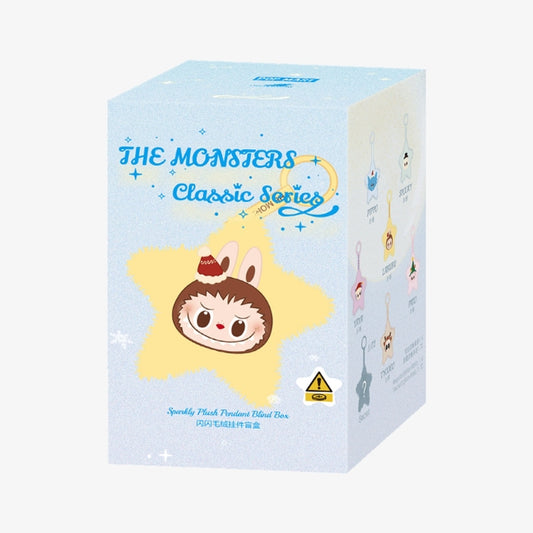 Pop Mart The Monsters Classic Series-Sparkly Plush Pendant Single Blind Box