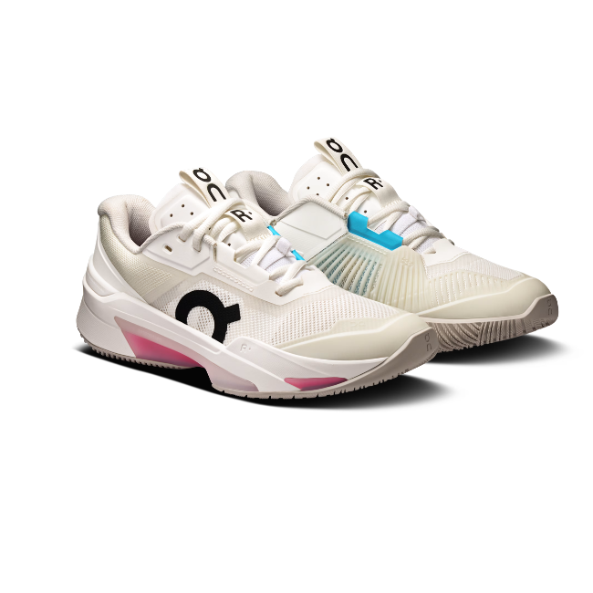 On Running The Roger Pro Fire White Pink