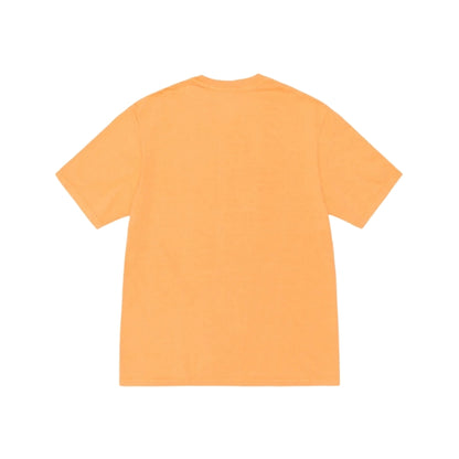 Stussy Tee Smooth Stock Pigment Dyed Orange