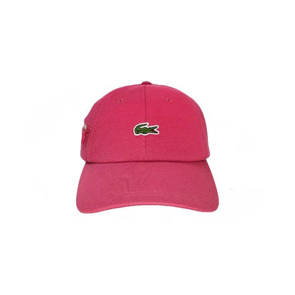 Supreme 6-Panel Hat LACOSTE Pique Pink