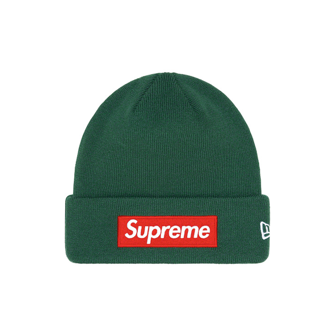 Supreme beanie box logo fw22 dark pine | The Valley Store PH