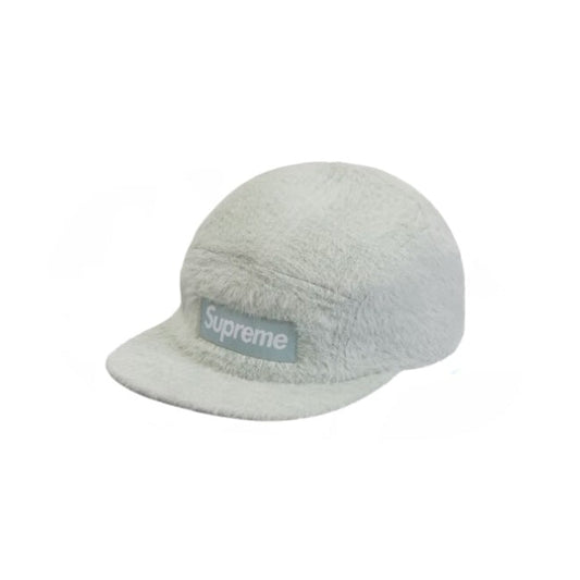 Supreme Camp Cap Faux Fur Light Blue