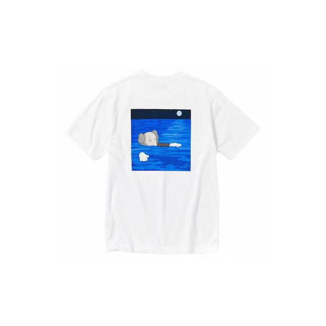 uniqlo x kaws tee artbook cover white | The Valley Store PH