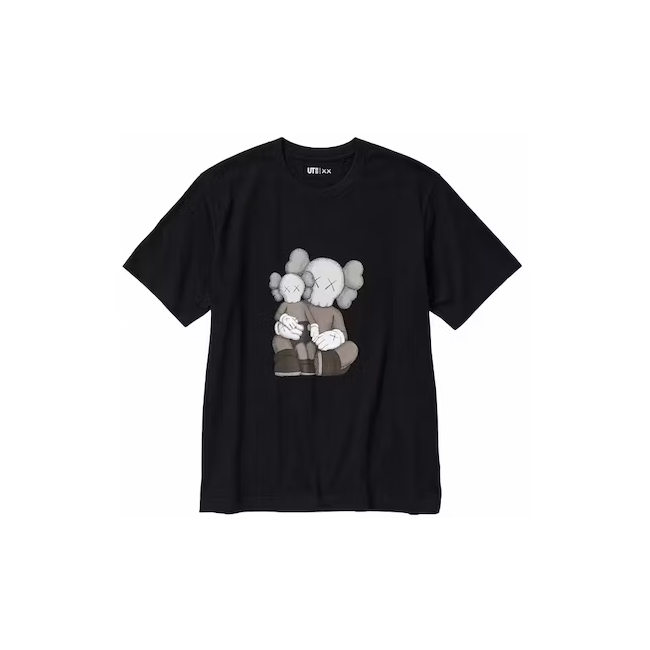 uniqlo x kaws tee graphic black | The Valley Store PH