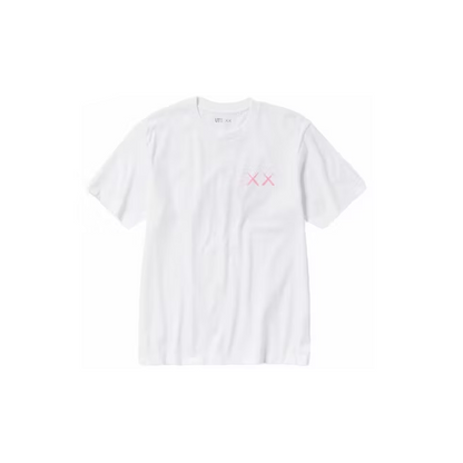 uniqlo x kaws tee graphic white pink | The Valley Store PH