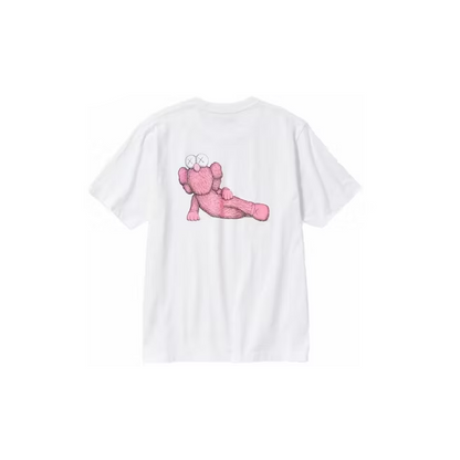 uniqlo x kaws tee graphic white pink | The Valley Store PH
